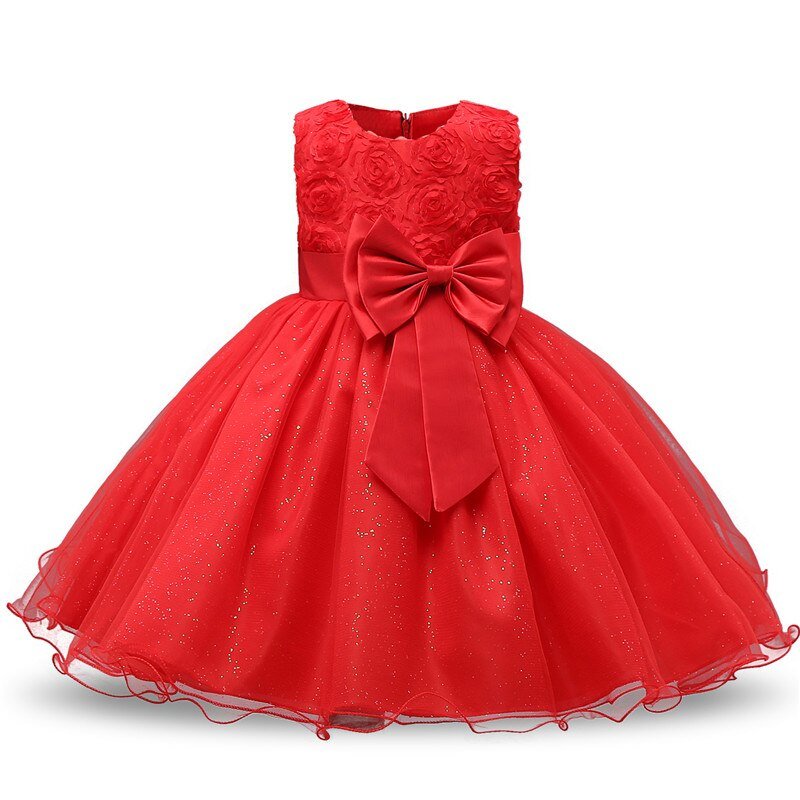 Baby Girl's Long Sleeve Party Dress