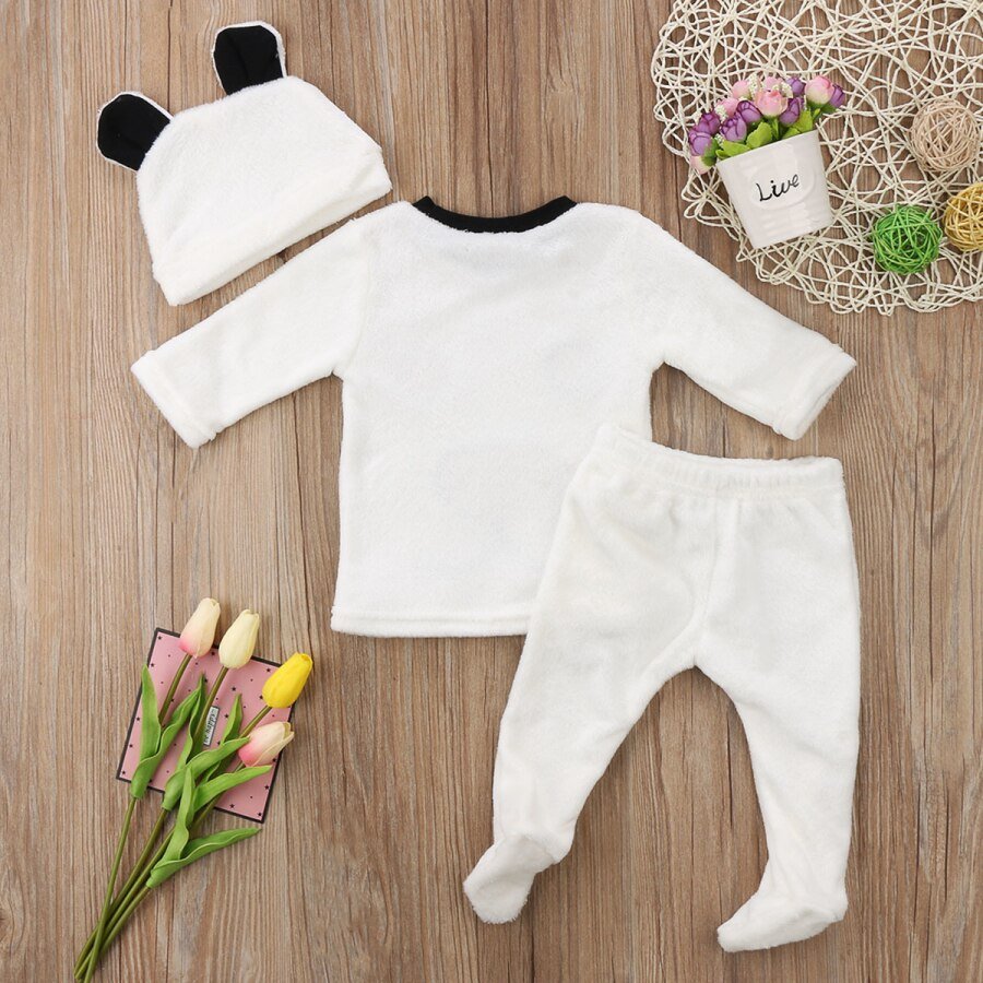 Baby Boy's Warm Long Sleeve Clothing Set