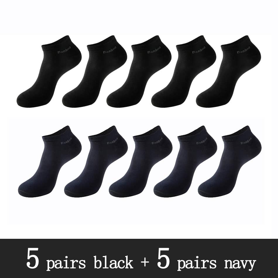 5 black 5 navy