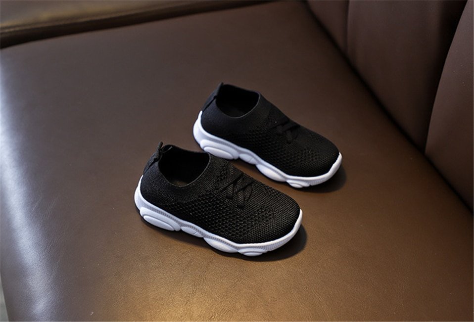 Kids Shoes Anti-slip Soft Rubber Bottom Baby Sneaker Casual Flat Sneakers Shoes Children size Kid Girls Boys Sports Shoes