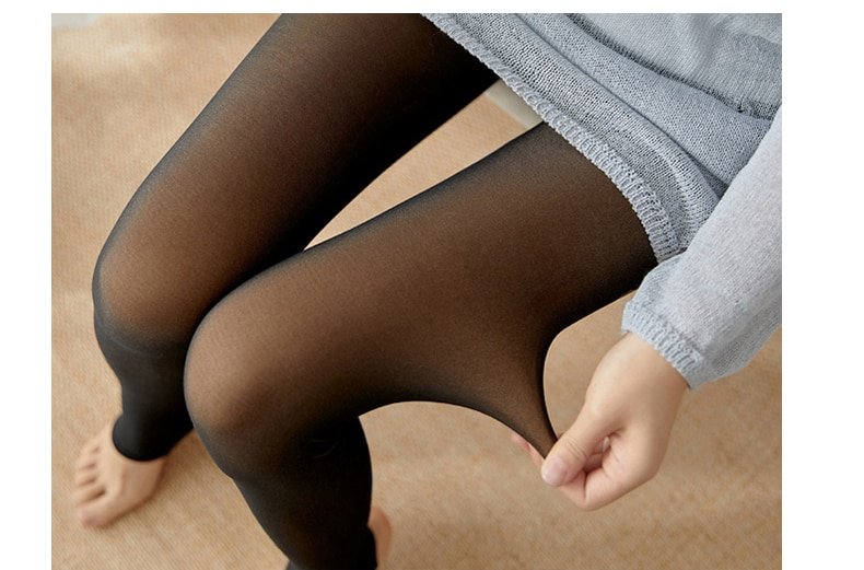 Women Warm Winter Leggings High Waist Slim Leggings for Women skin-transparent And Velvet Leggings Winter 2020 New