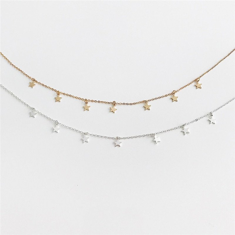 Star Decorated Choker for Girls