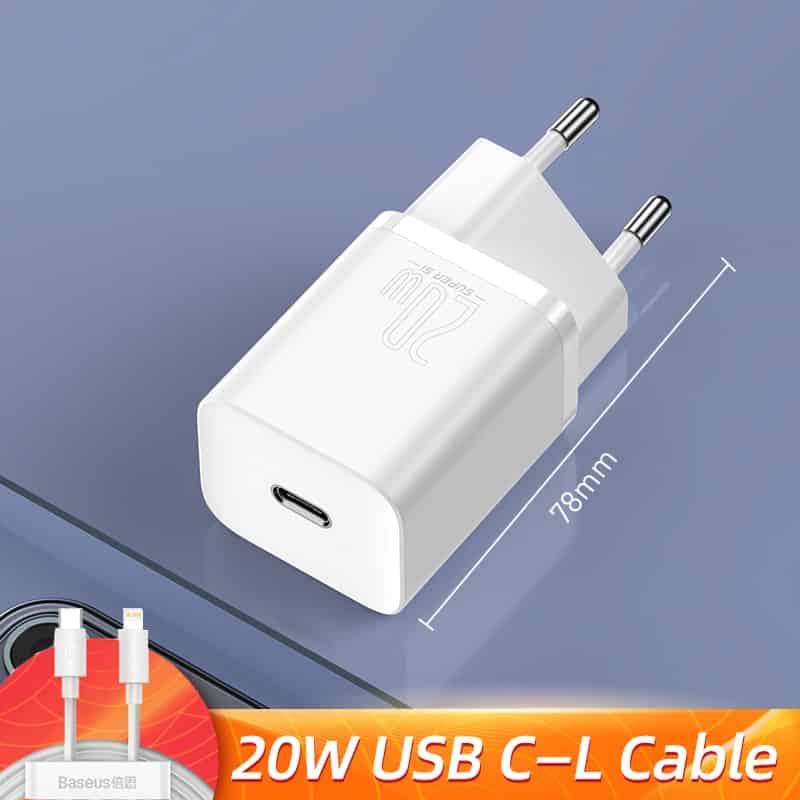 20W With Cable White
