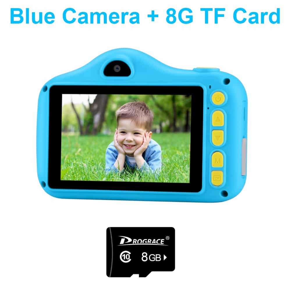 8G Card Blue Camera