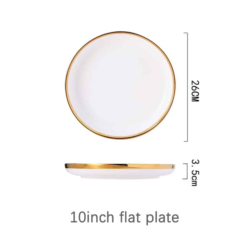 10 inch flat plate