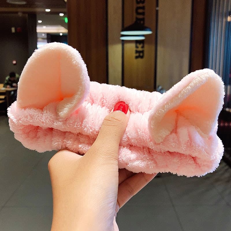 pink cat ears
