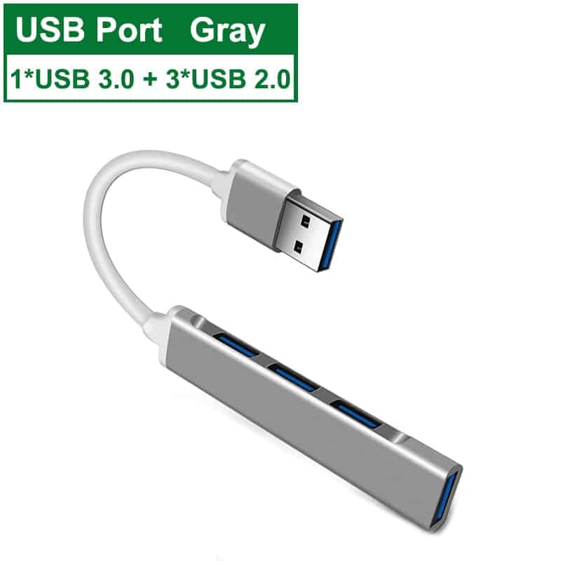 USB 3.0 HUB Gray