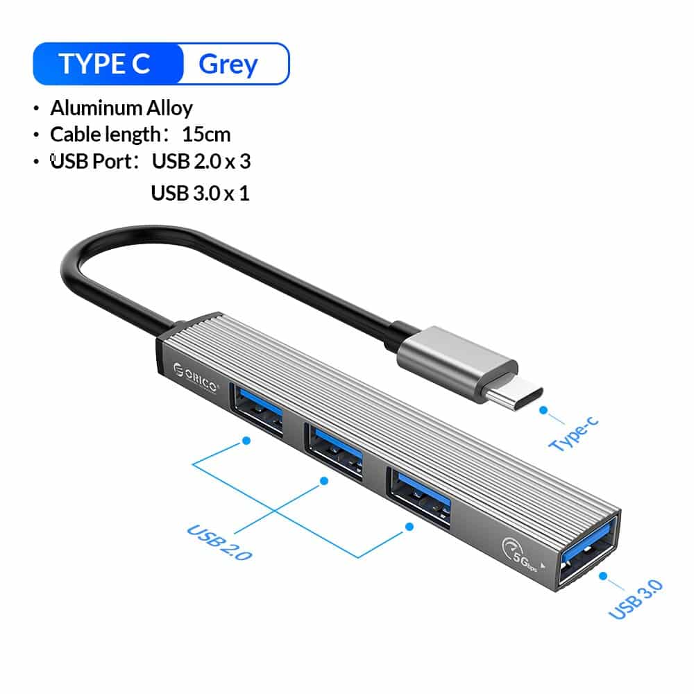 USB 2.03.0 15CM Gray