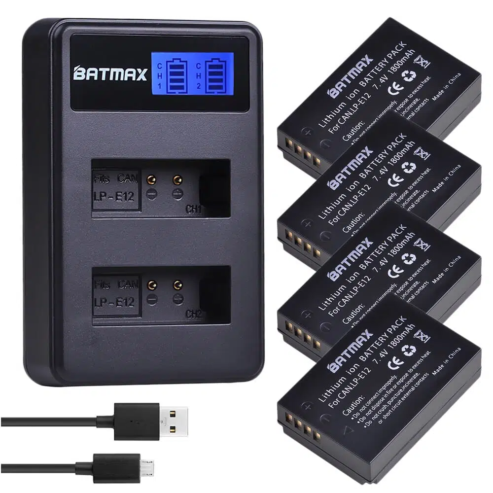 4 Battery 1 Charger