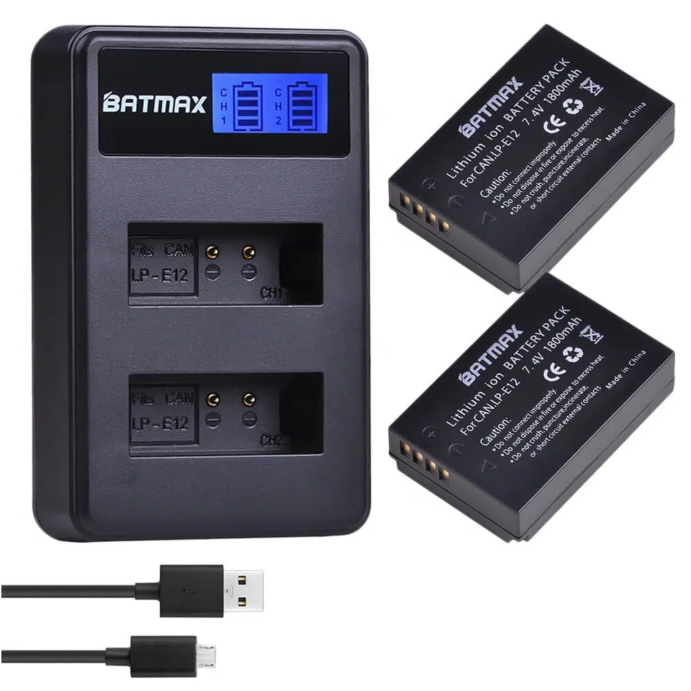 2 Battery 1 Charger