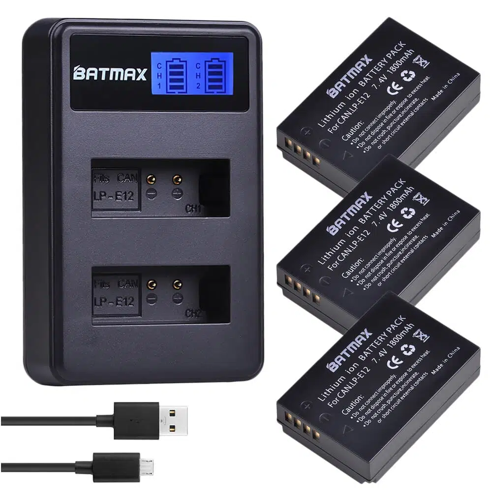 3 Battery 1 Charger