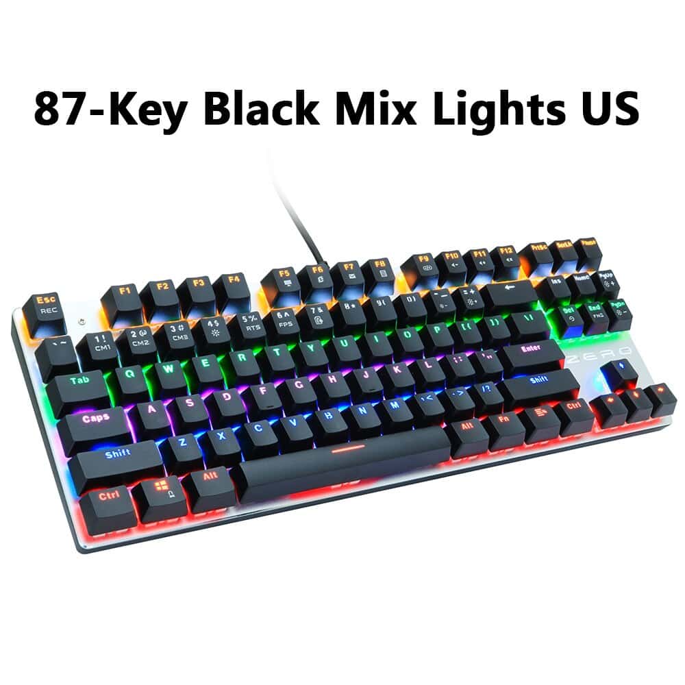 87Black mix light US