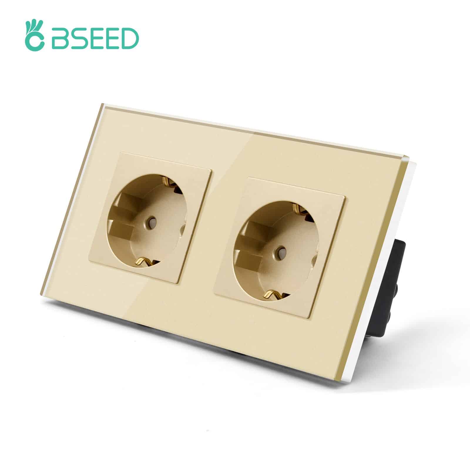 Gold double sockets