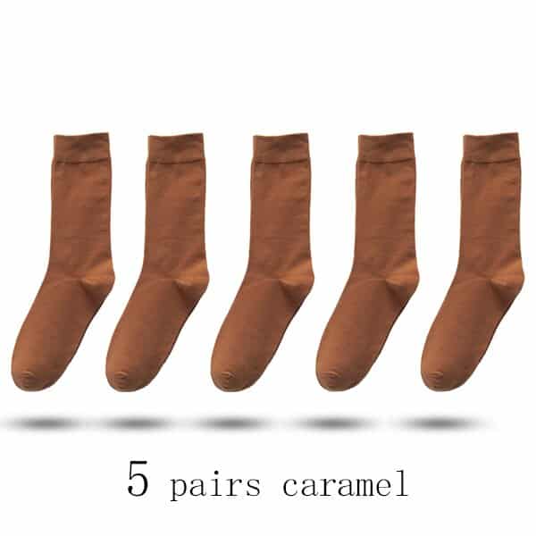 5 pairs caramel