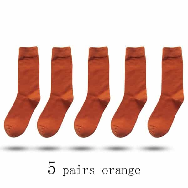 5 pairs orange