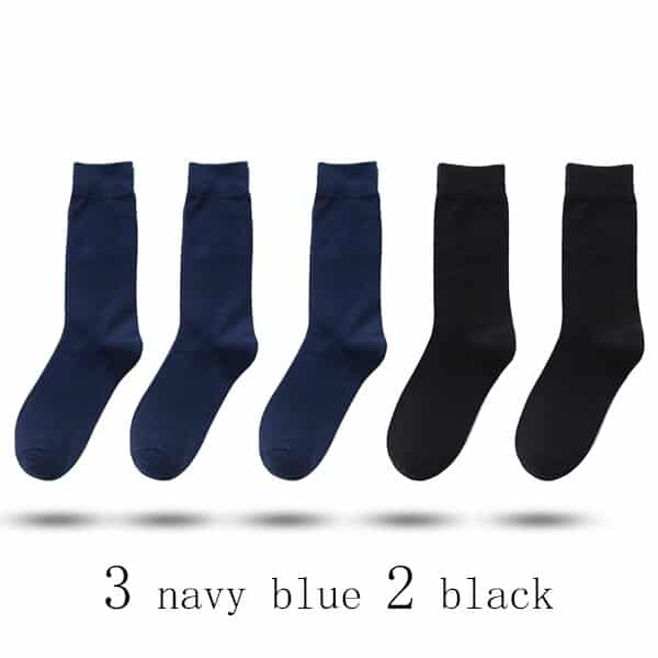 3 navy blue 2 black