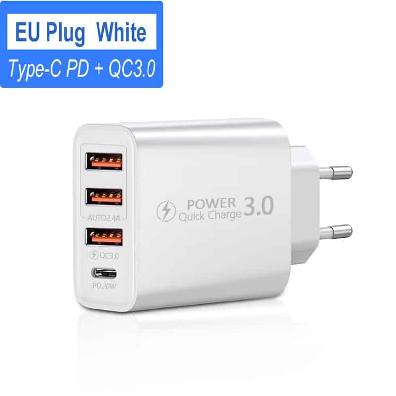 EU White Plug