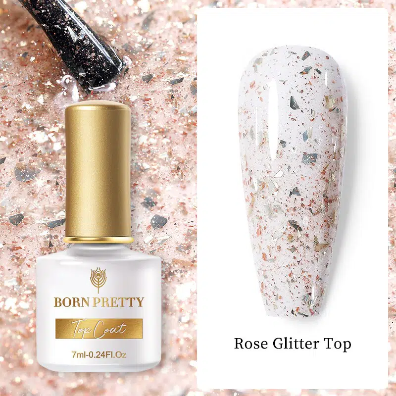 Rose Glitter Top