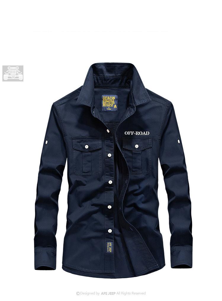 Brand Military Army Shirt Men 2020 Spring Autumn 100% cotton Long Sleeve Mens Shirts Plus Size 4XL 5XL 6XL Camisa Masculina