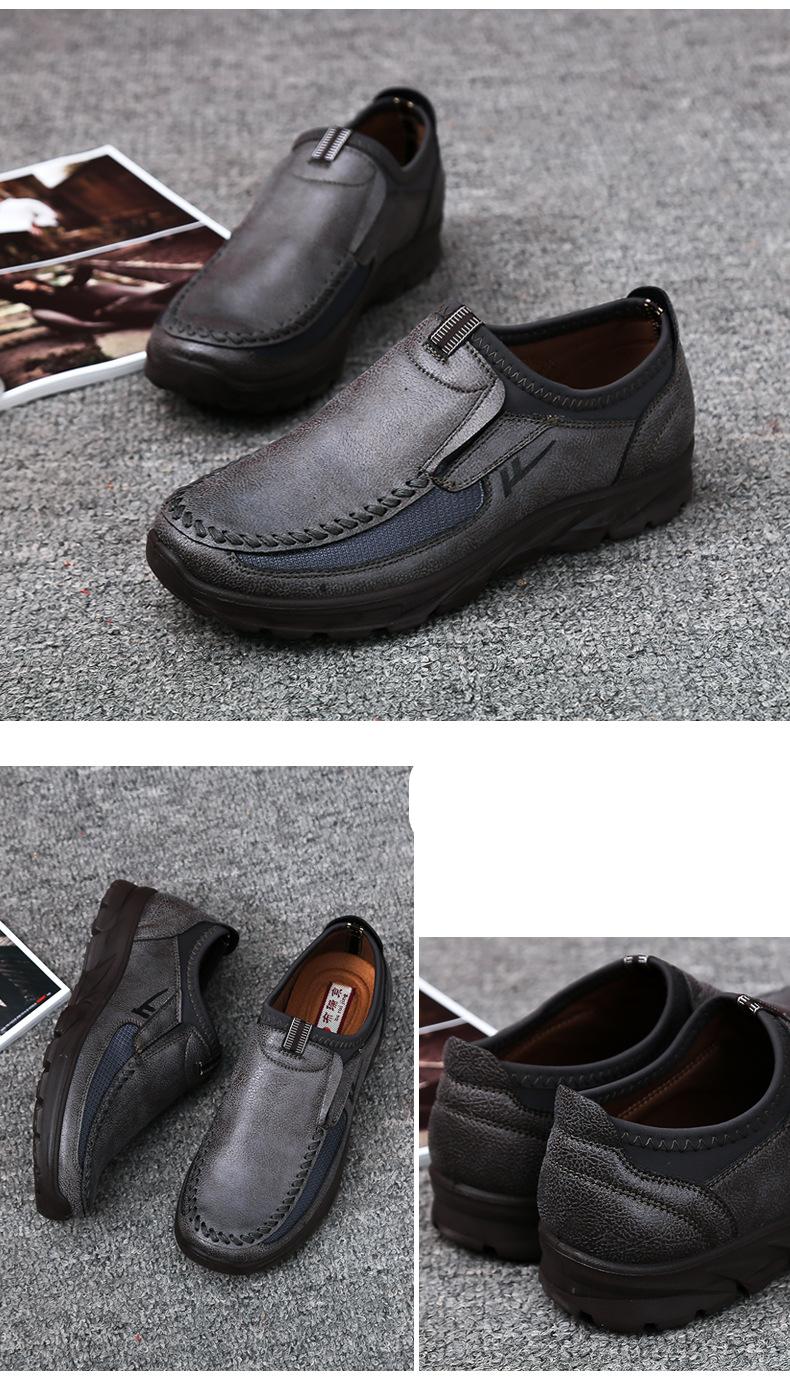 Men Casual Shoes Loafers Sneakers 2020 New Fashion Handmade Retro Leisure Loafers Shoes Zapatos Casuales Hombres Men Shoes