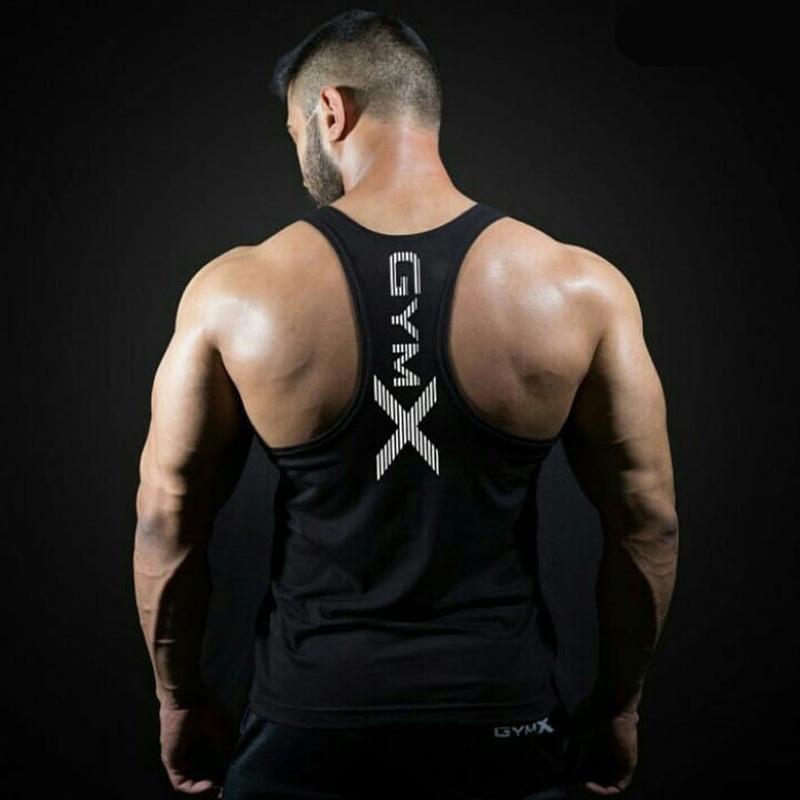 Men Bodybuilding Tight Cotton Tank Tops Summer Jogger Workout Sleeveless shirt Man Sling Vest Male Gyms Fitness Brand Clothing