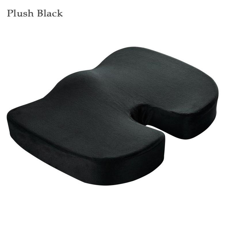 Plush Black Seat