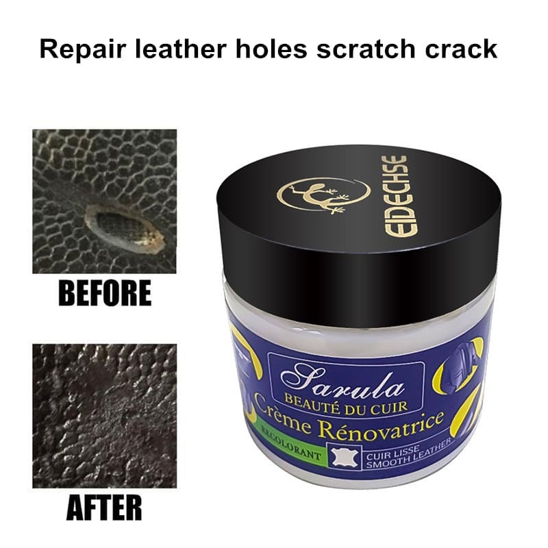White leather repair
