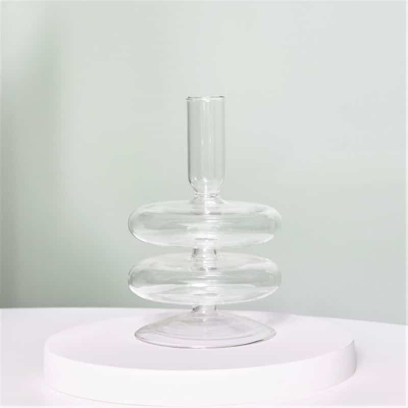 Clear 2-tier