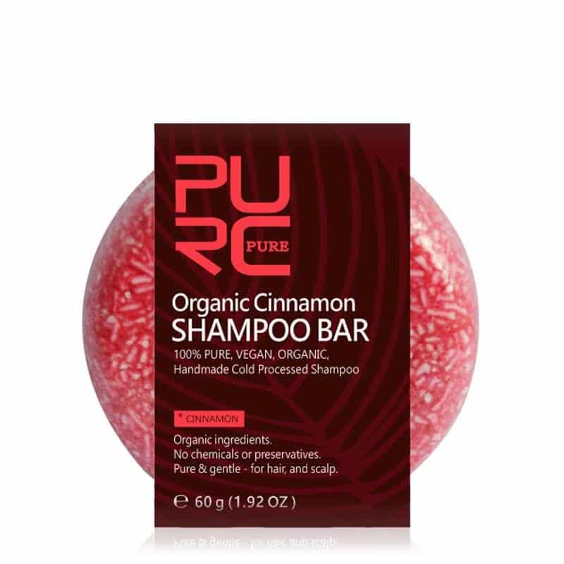 11.11 PURC Organic handmade cold processed Cinnamon Shampoo Bar 100% PURE no chemicals or preservatives hair shampoo soap
