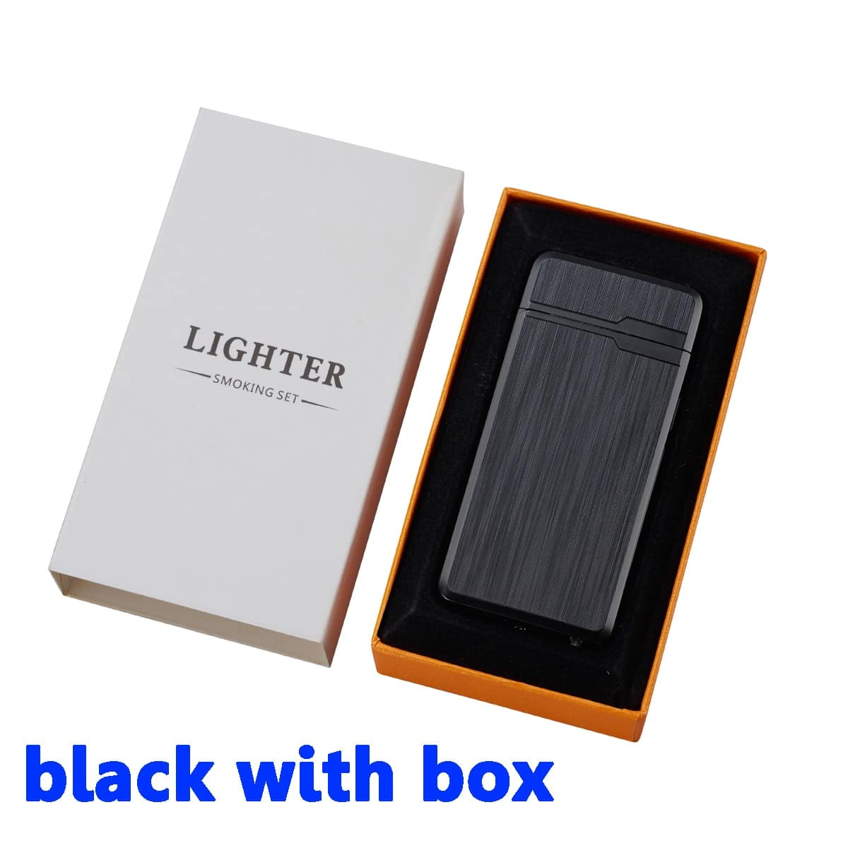 Black with box